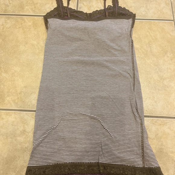 Stripe Brown Cami - Picture 3 of 3